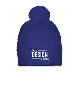 Sportsman Pom Pom Beanie - Color: Royal