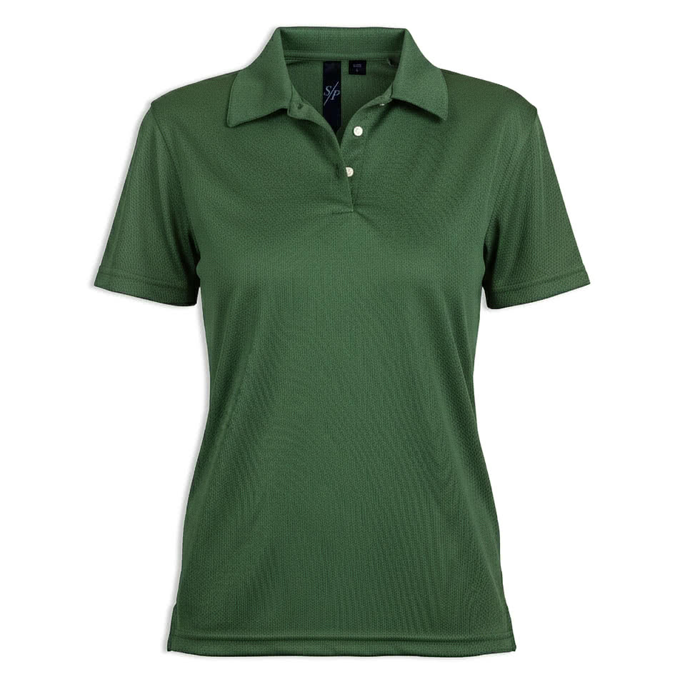 Burnside Women’s Solid Performance Pique Polo