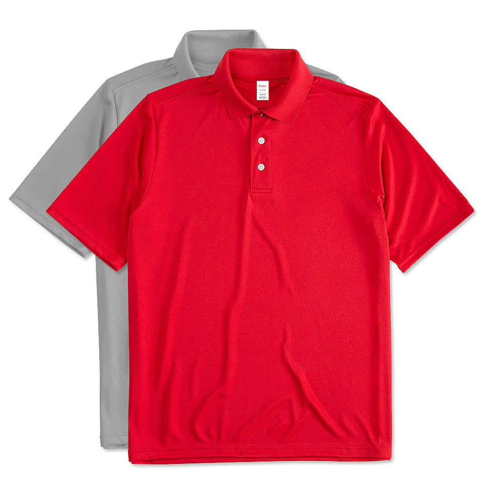 Hanes Cool Dri UPF 50 Performance Polo - Embroidered