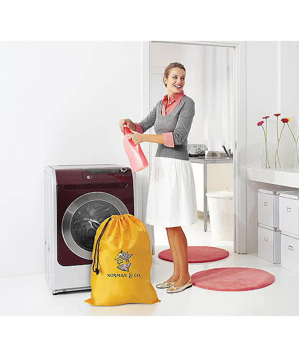 Full Color Basic Drawstring Laundry Bag