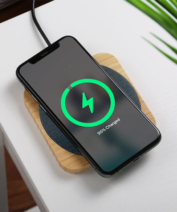 Full Color Bambright 15W Wireless Charging Pad