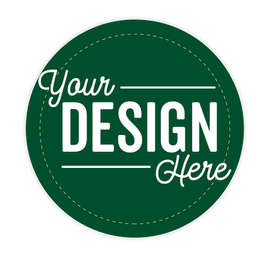 Full Color 2 in. Circle Magnet - Color: Forest Green