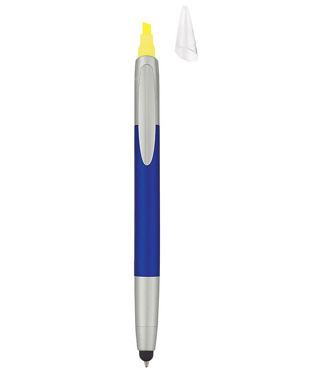 3-in-1 Highlighter and Stylus Pen (black ink)