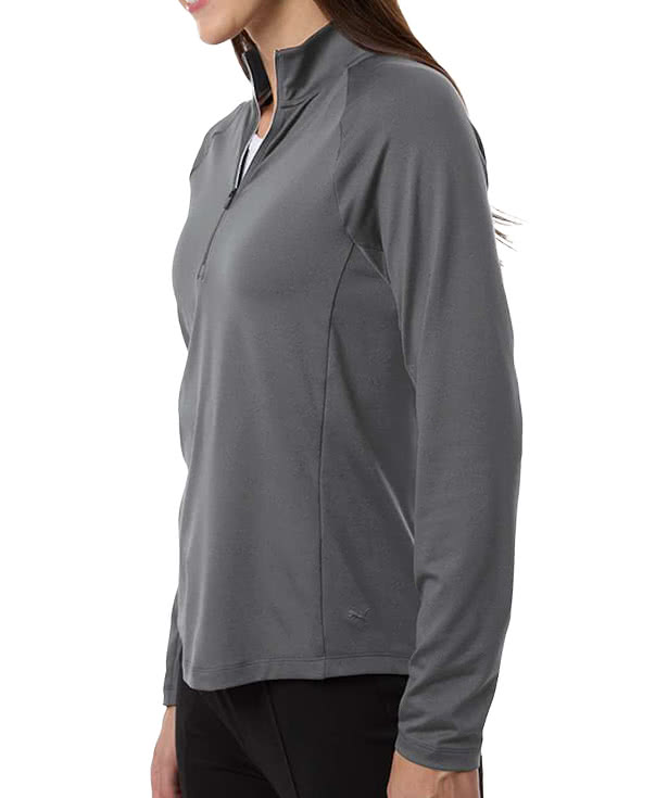 Puma Golf Women's Pure 2.0 Recycled Quarter Zip Performance Shirt