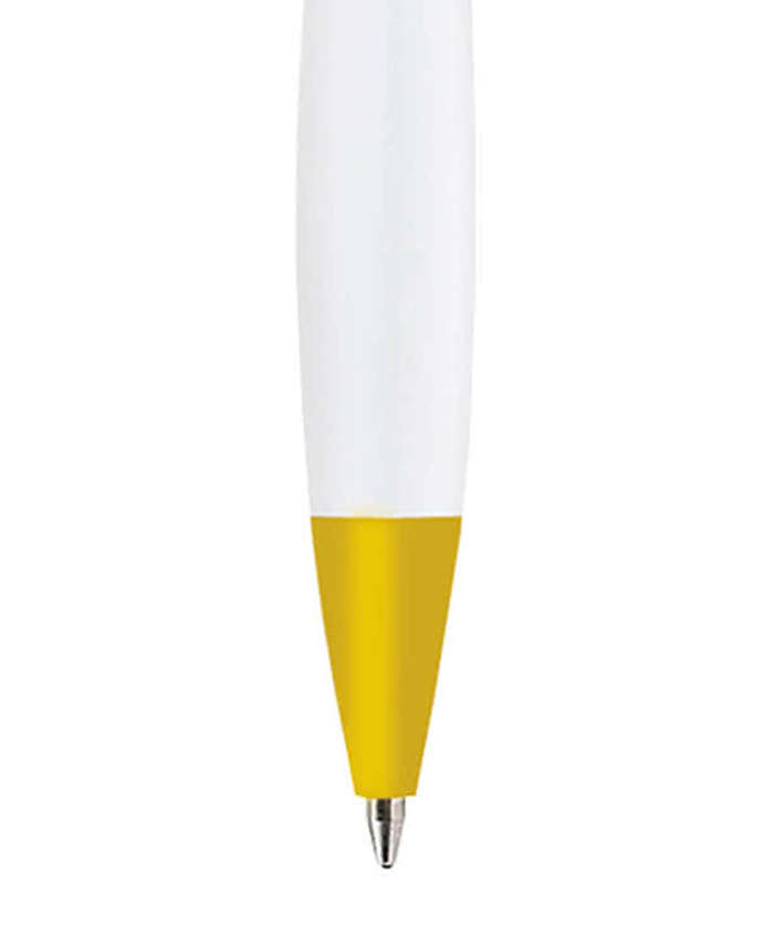 Dart White Body Retractable Pen (black ink)