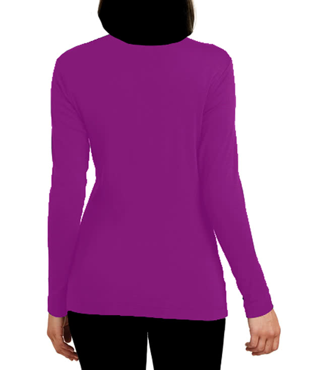 Blue Generation Women's Jersey Button-Front Cardigan