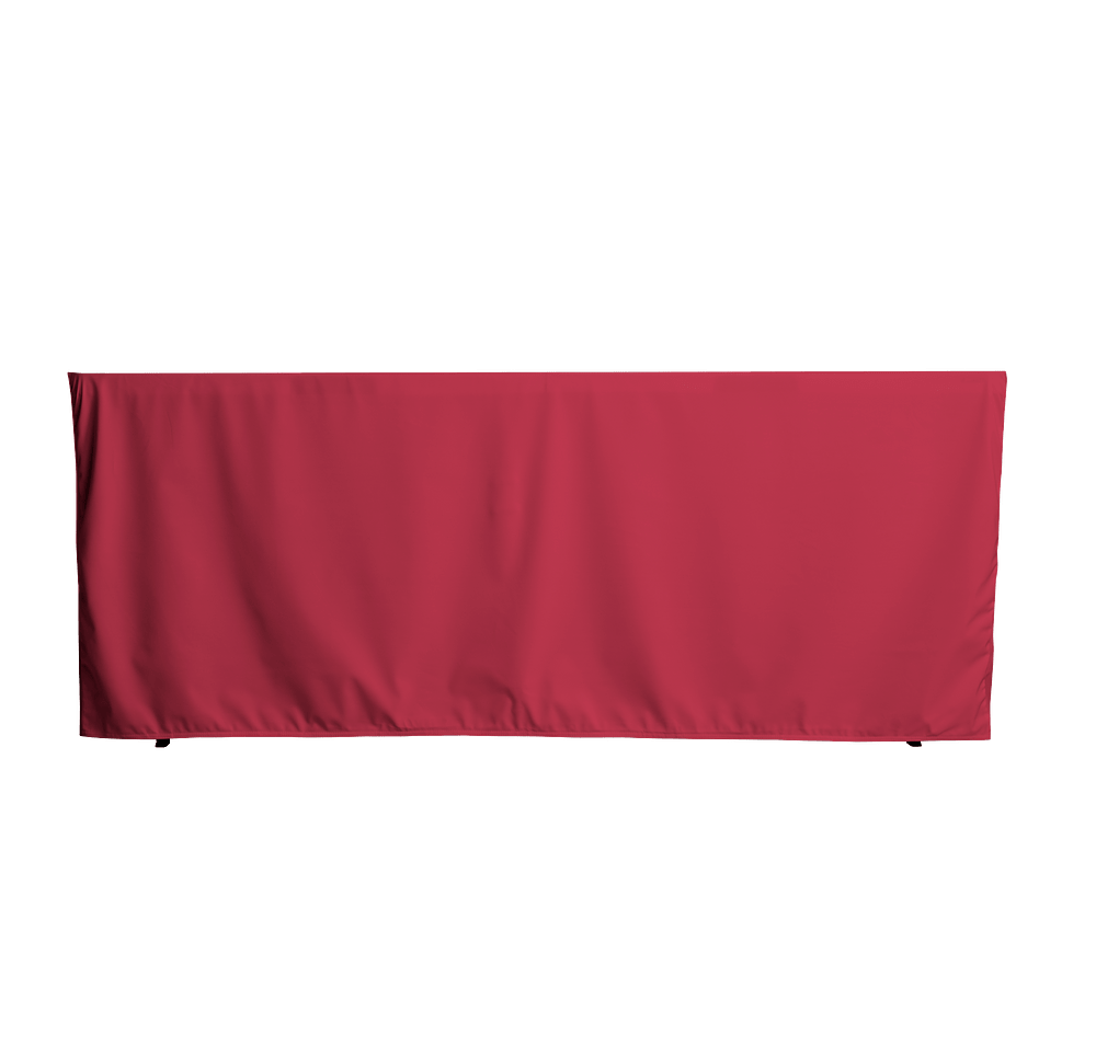 Full Color 6' Fitted Throw Tablecloth-default