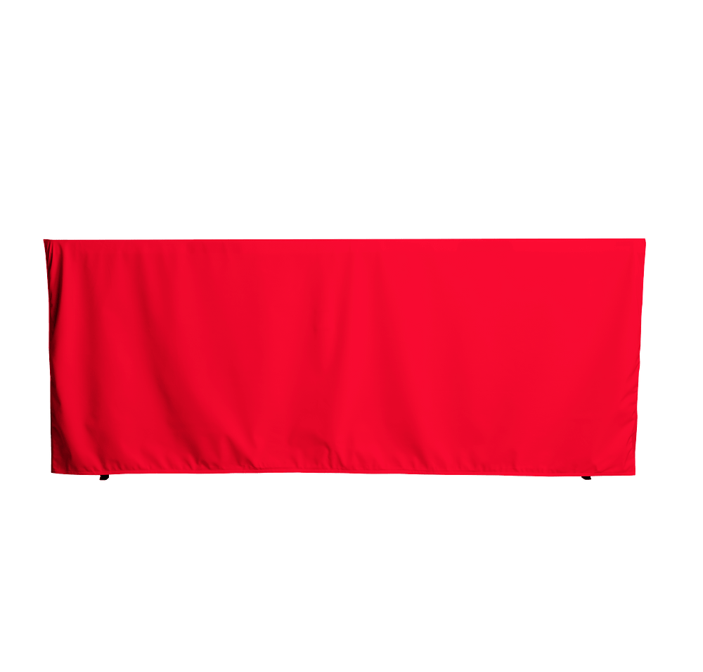 Full Color 6' Fitted Throw Tablecloth-default