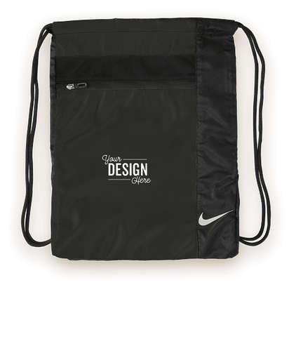 Nike Drawstring Bag - Black / Black