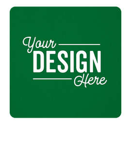 Square Cardboard Coaster - Color: Kelly Green