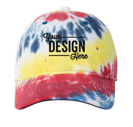 The Game Tie-Dye Twill Hat - Color: Rainbow