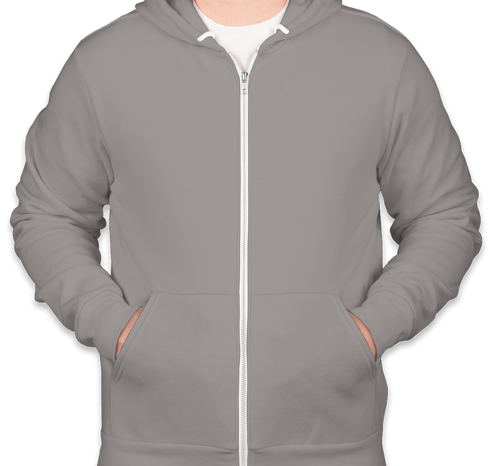 Embroidered Bella + Canvas Ultra Soft Zip Hoodie-default