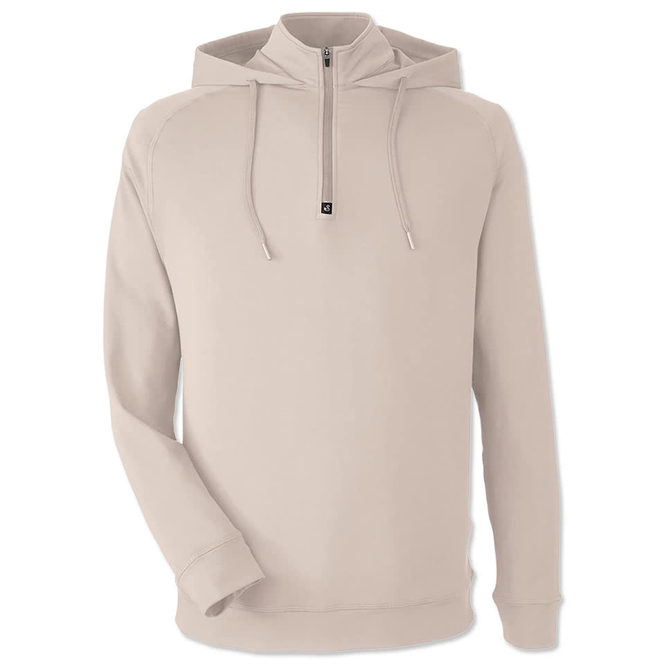 Swannies Vandyke Hooded Performance Quarter Zip Pullover