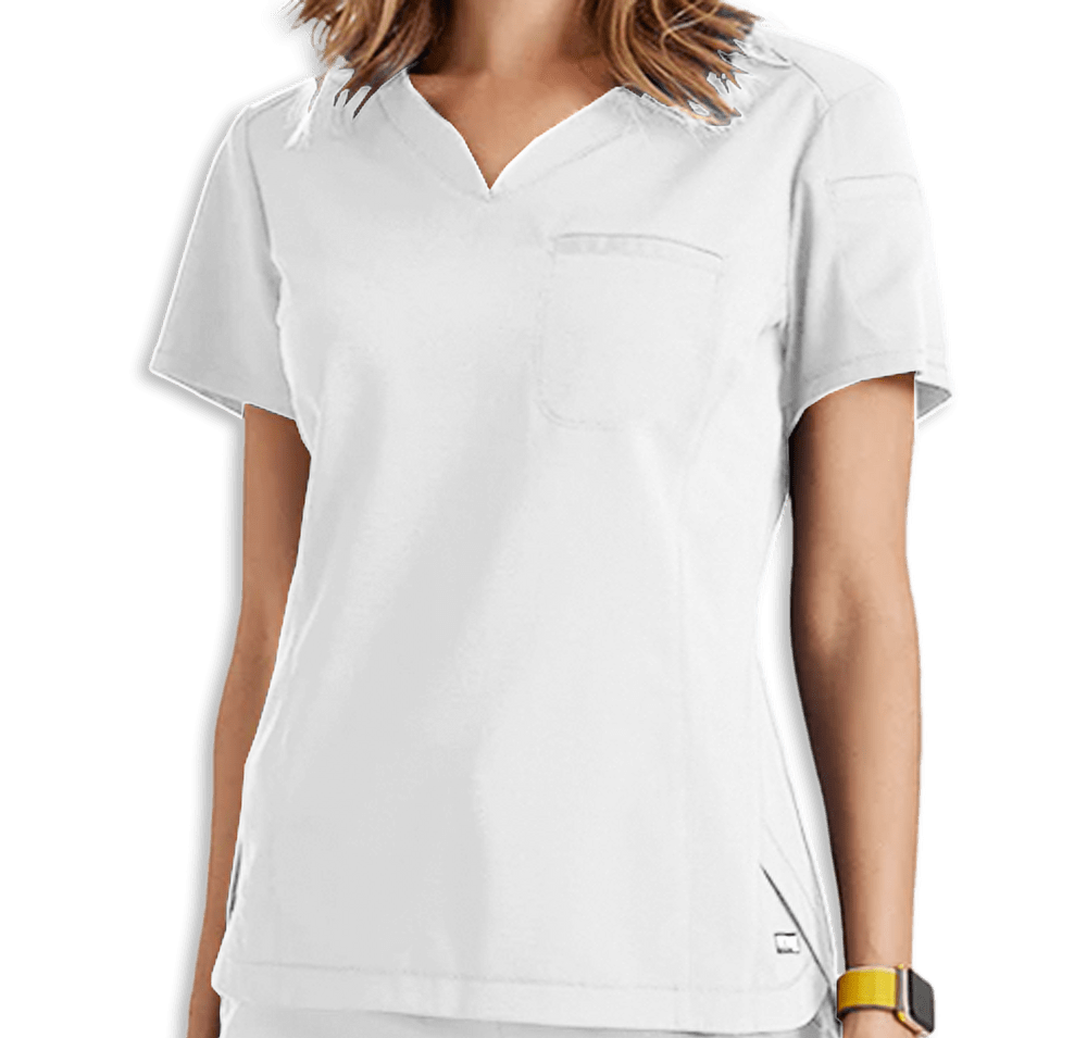 Grey's Anatomy by Barco Women's Spandex Stretch Capri Scrub Top-default