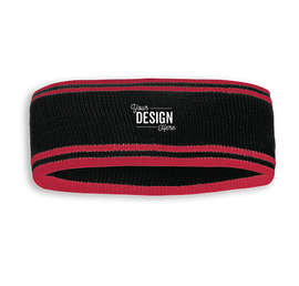 Holloway Homecoming Headband - Color: Black / Scarlet