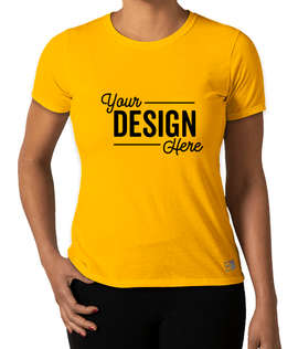 Russell Athletic Women's Essential Performance Blend T-shirt - Color: Gold