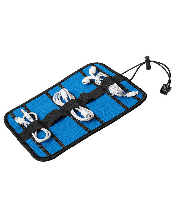 Neoprene Roll-Up Tech Organizer