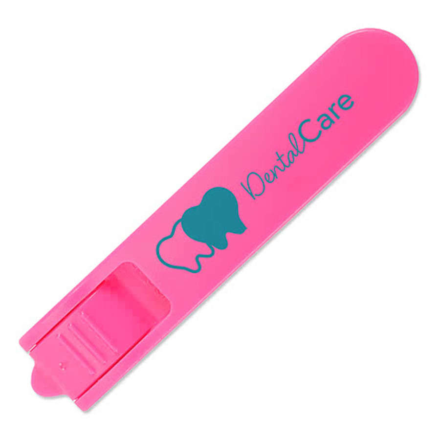 Salon Folding Dual Nail File in White