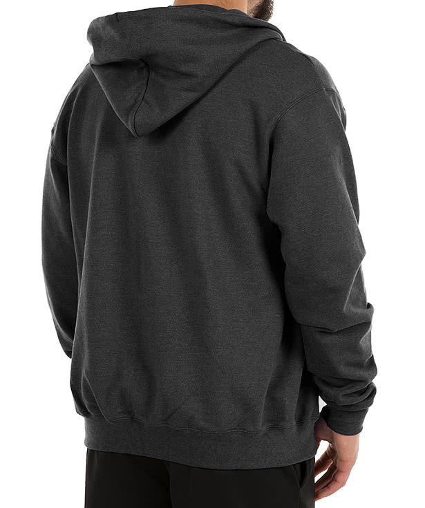 Embroidered Champion Powerblend Midweight Zip Hoodie