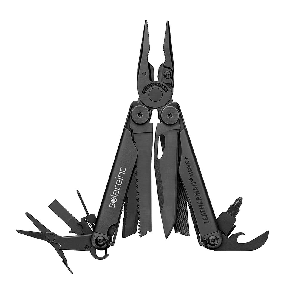 Laser Engraved Leatherman Wave Multi-Tool