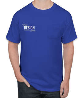 Hanes Authentic Pocket T-shirt
