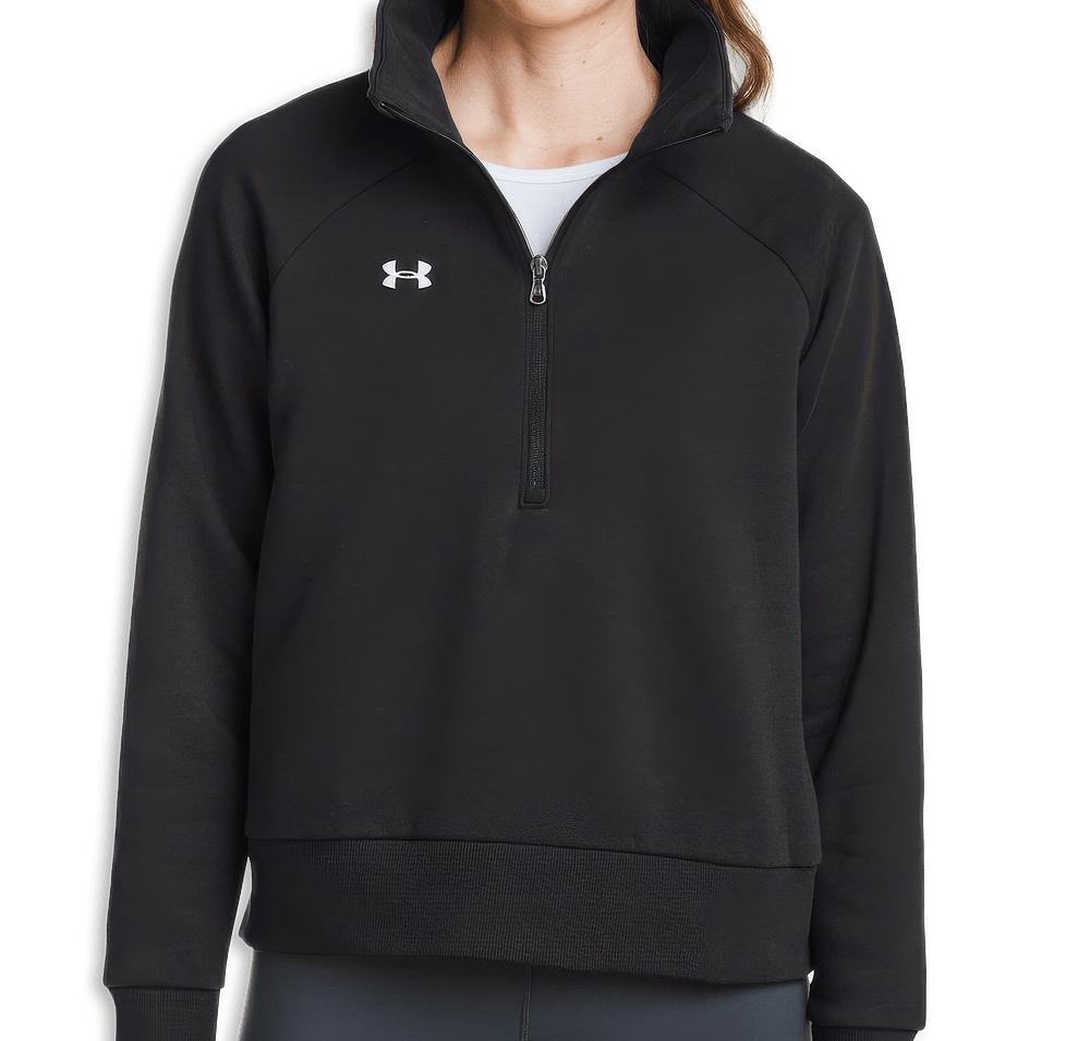 Under Armour Women's Rival Fleece Quarter Zip Pullover-default