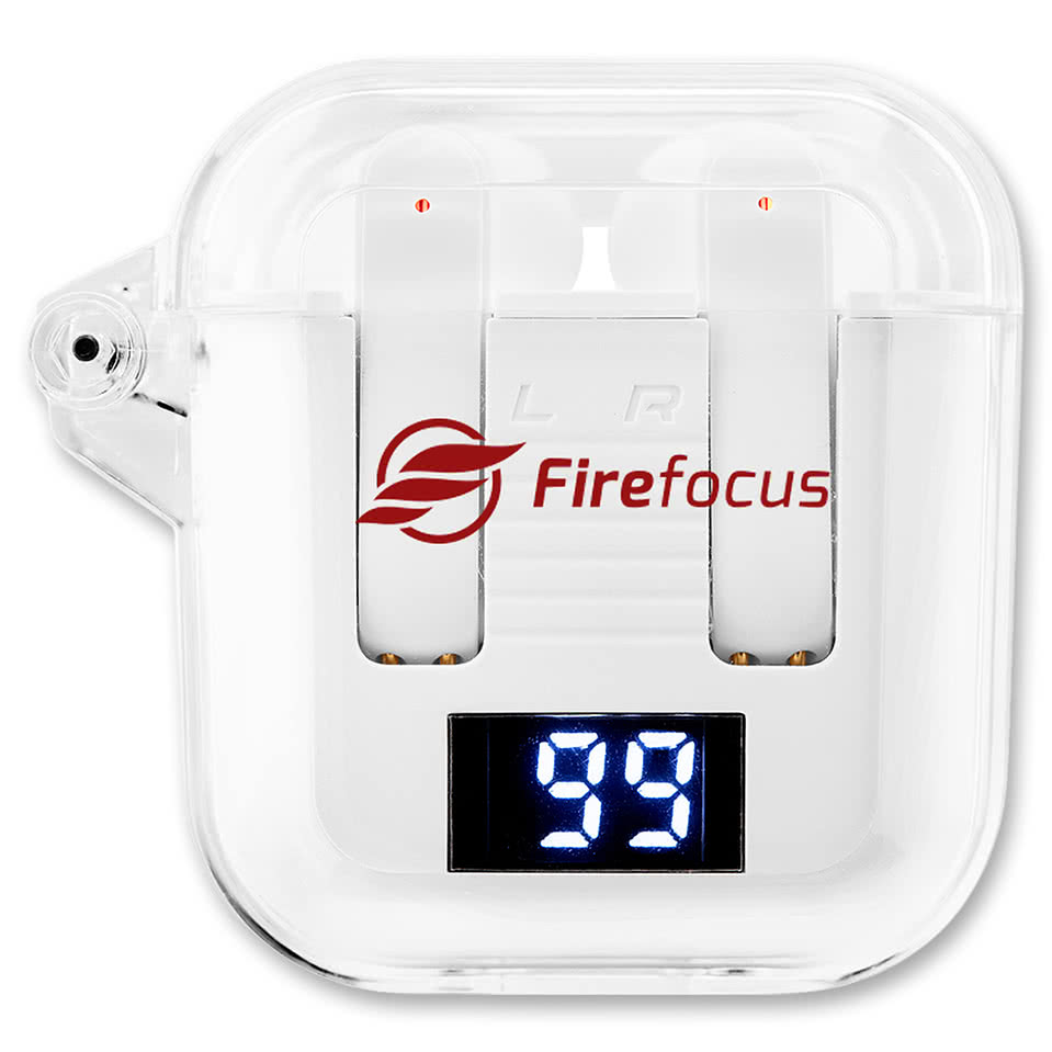 Wireless Earbuds With Digital Power Display