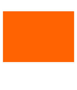 Full Color 10' Single Sided Tent Wall - Color: Orange