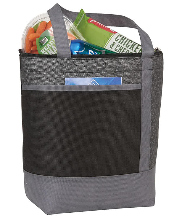 Chrome Non-Woven 9 Can Lunch Cooler
