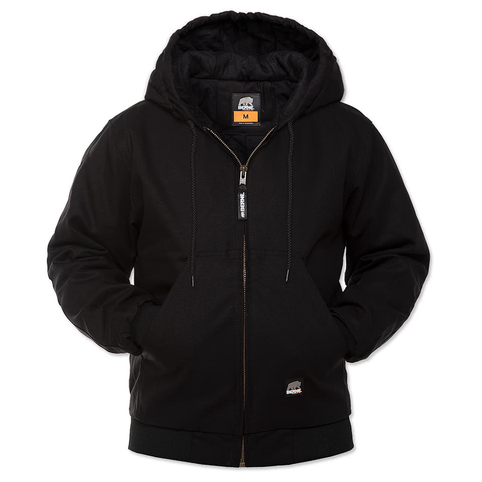 Berne Heritage Cotton Duck Hooded Jacket