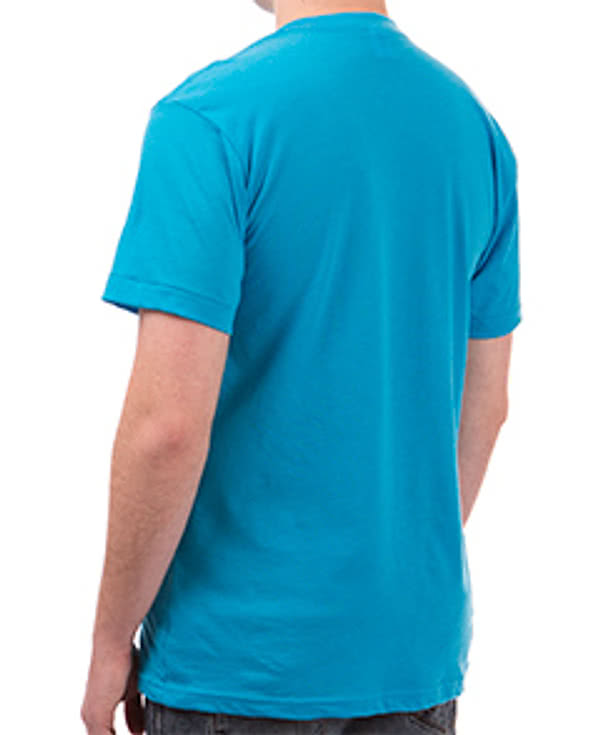 American Apparel USA-Made Neon 50/50 T-shirt