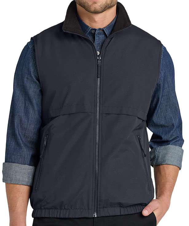 Port Authority Reversible Charger Shell Fleece Vest