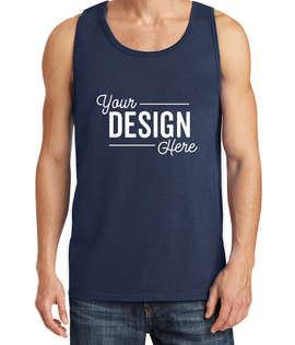 Port & Company Core Cotton Tank - Color: Navy