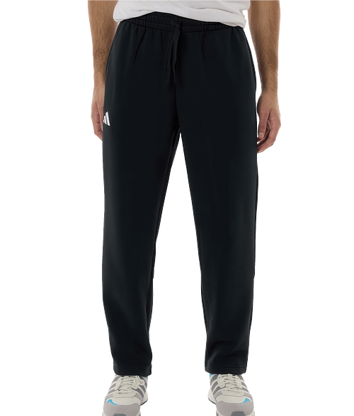 Adidas Recycled Open Bottom Sweatpants in Black