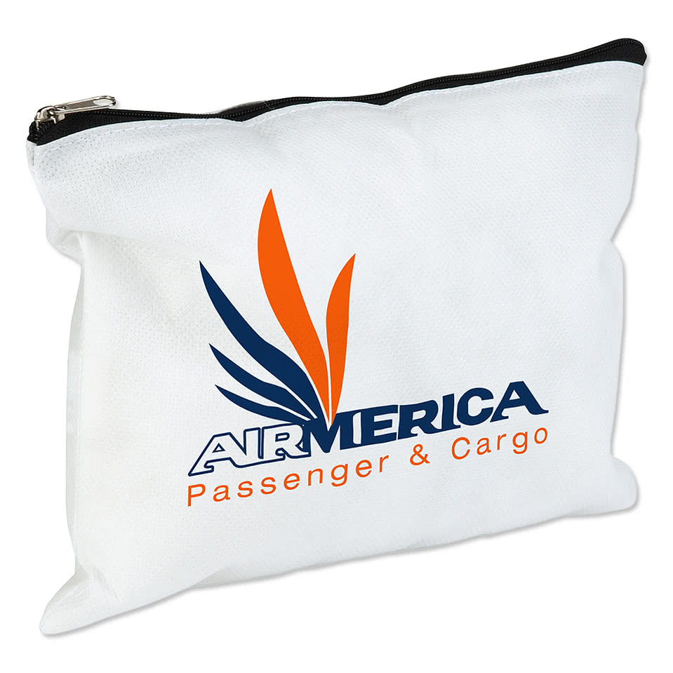 Full Color Sunny Side Non-Woven Utility Pouch