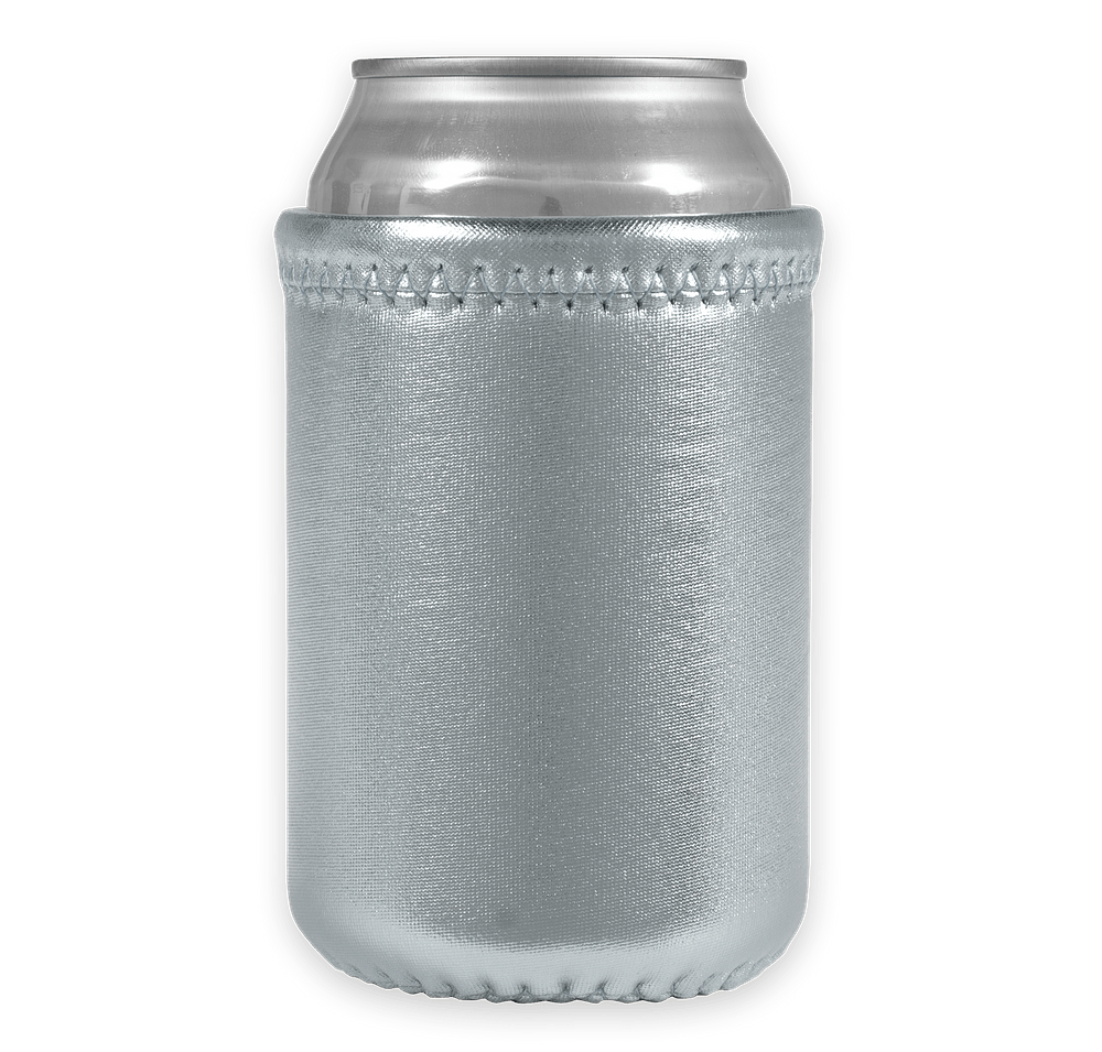 Metallic Neoprene Can Cooler-default