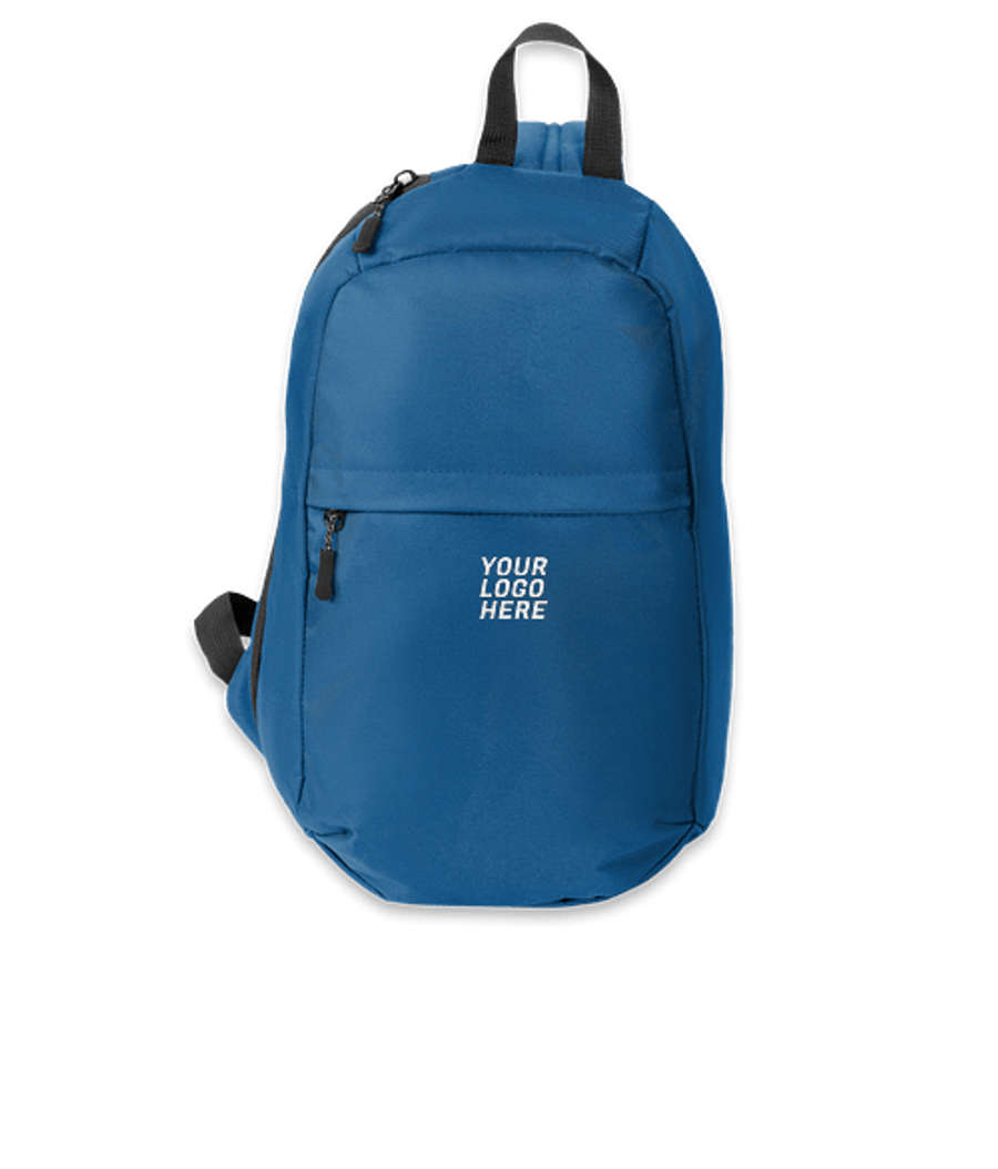 Port Authority Adjustable Crossbody Backpack in Aegean Blue