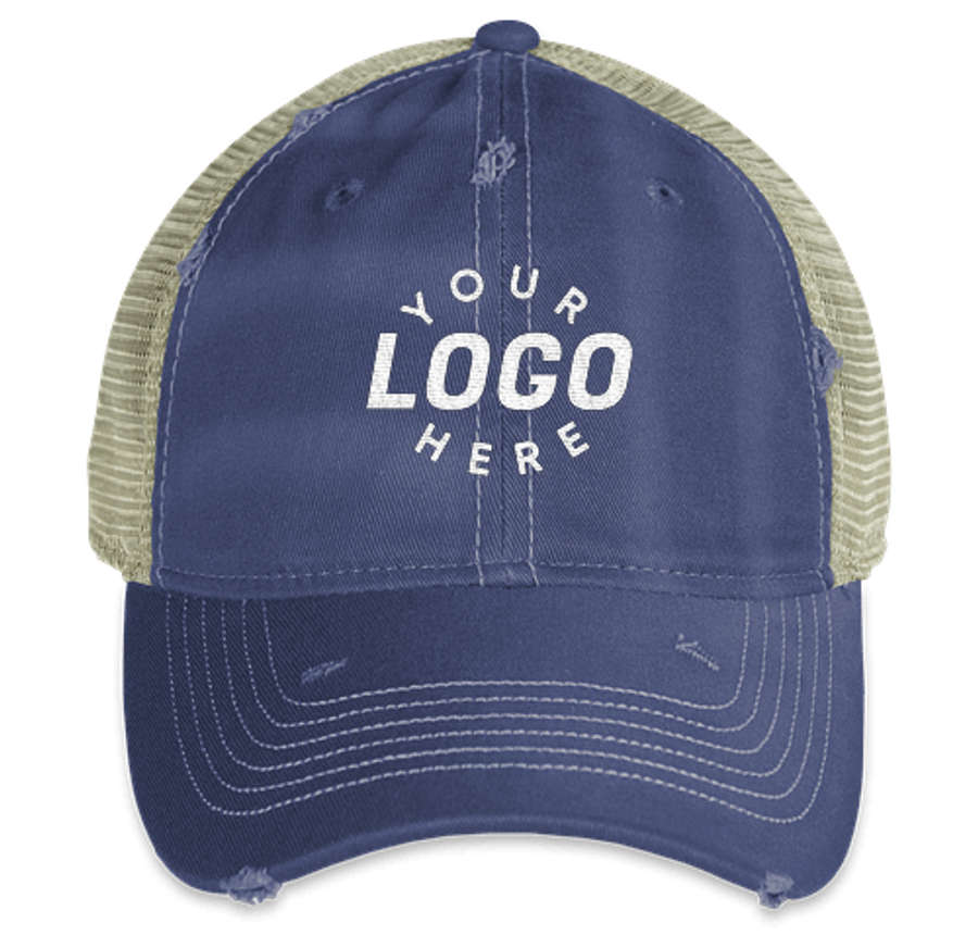 Sportsman Dirty-Washed Trucker Hat in Ocean / Sage