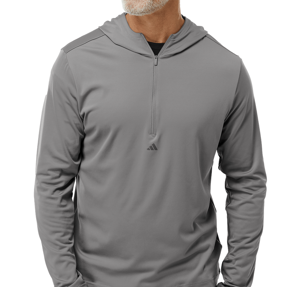 Adidas Recycled Lightweight Quarter Zip Performance Hoodie-default