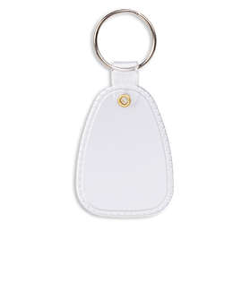 Saddle Shaped Keychain - Color: Clear