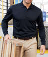 CornerStone Select Snag-Proof Tactical Long Sleeve Performance Polo