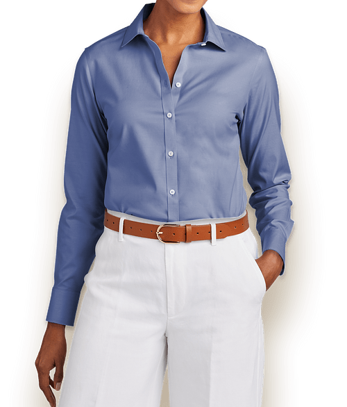 Custom Ladies Button Down Shirts - Design Ladies Button Downs Online