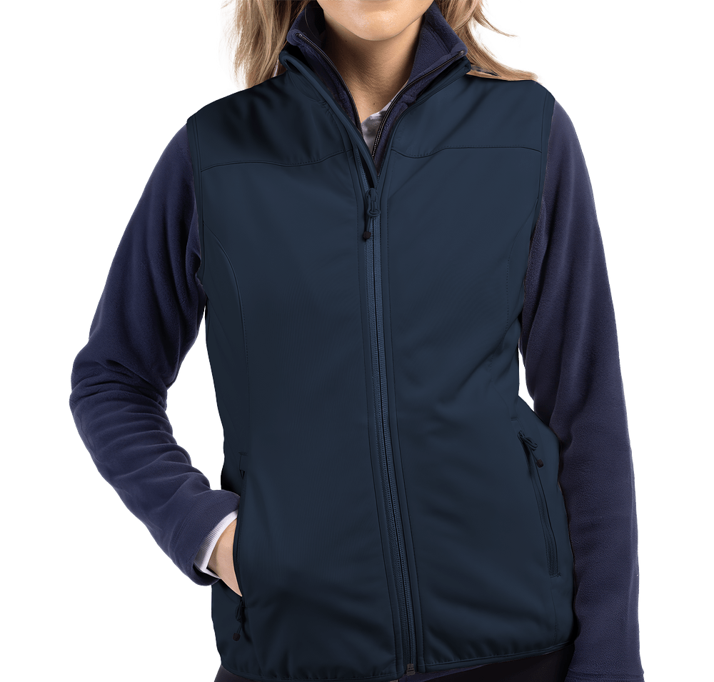 Clique by Cutter & Buck Women's Trail Eco Stretch Soft Shell Vest-default