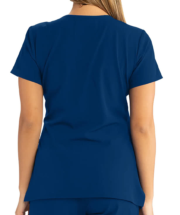 Skechers by Barco Women’s Reliance Recycled 3-Pocket V-Neck Scrub Top