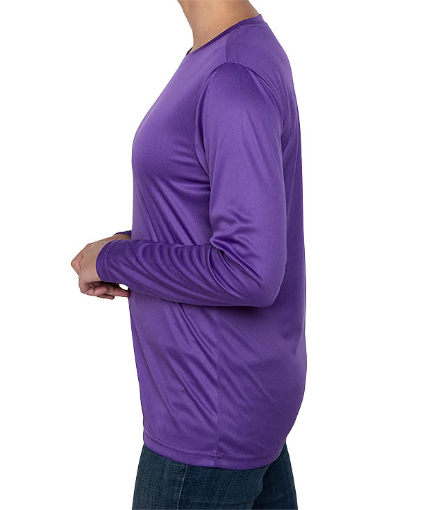Clique by Cutter & Buck Women's Spin Eco UPF 50 Long Sleeve Performance Shirt