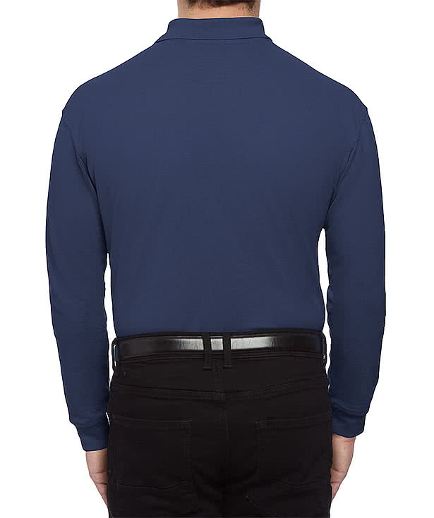 Blue Generation BLU-X-DRI Avenger Long Sleeve Performance Polo - Embroidered