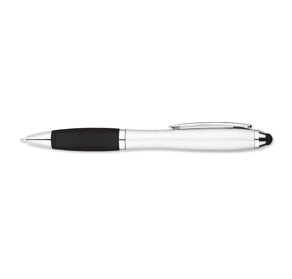 Curvaceous Color Grip Stylus Pen (black ink)-default