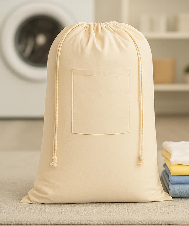 Cotton Laundry Bag