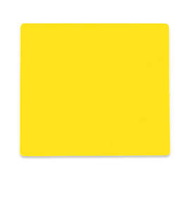 Full Color Fabric Surface Mouse Pad - Color: Yellow