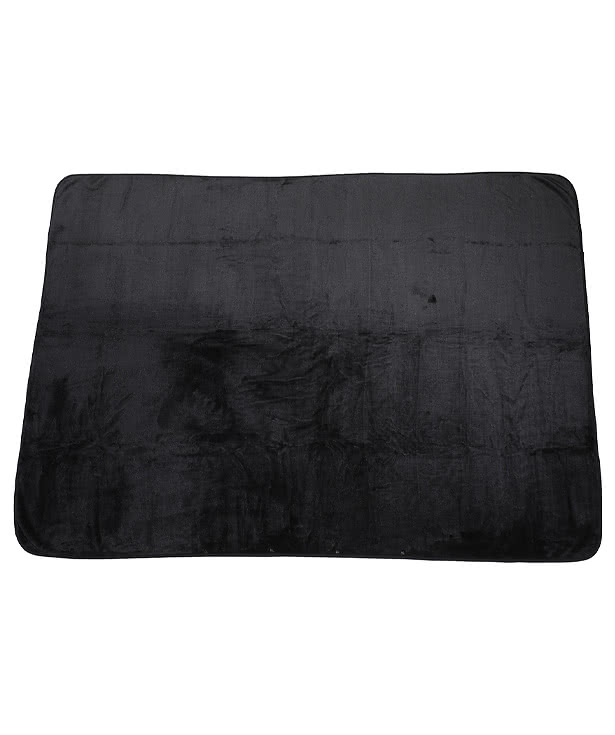 Full Color Cuddle Micro Plush Travel Blanket with Hood & Pillow Case